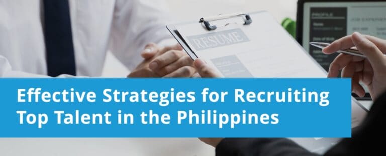 Effective Strategies for Recruiting in the Philippines Blog Poster Picture